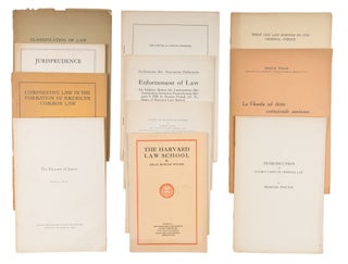 Offprints, Addresses and Pamphlets, 3 of Them Signed by Pound, 1908...