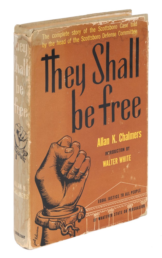 Item #71782 They Shall be Free. New York, 1951. Allan K. Chalmers.