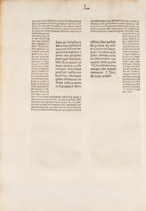 Liber Sextus Decretalium, Strasbourg: Eggestein, c1473.