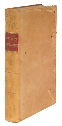 Item #71929 A Practical Treatise on the Law of Partnership, 2nd American Edition. John Collyer,...