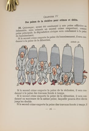 Code Penal: Commentaires Images de Joseph Hemard, Paris, c1940.