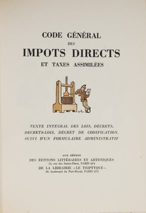 Code General des Impots Directs et Taxes Assimilees, Texte Integral...