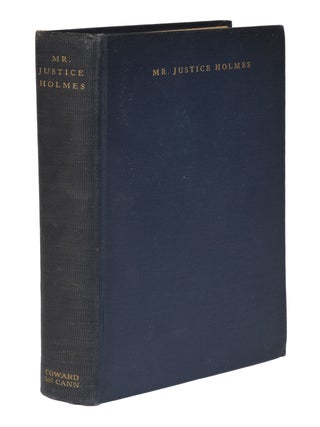 Item #72028 Mr. Justice Holmes, Inscribed by Frankfurter. Felix Frankfurter