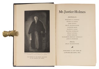 Mr. Justice Holmes, Inscribed by Frankfurter.