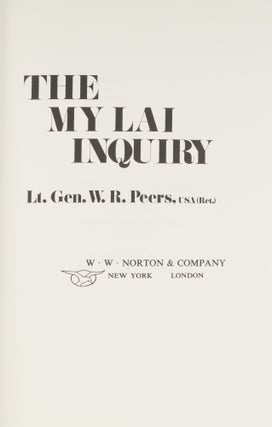 The My Lai Inquiry.