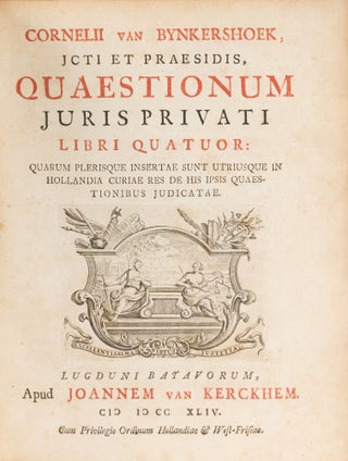 Quaestionum Juris Privati Libri Quatuor: Quarum Plerisque Insertae...