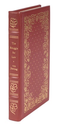 Item #72081 The Struggle for Law. Translated From the Fifth German Edition. Rudolph Von Jhering,...