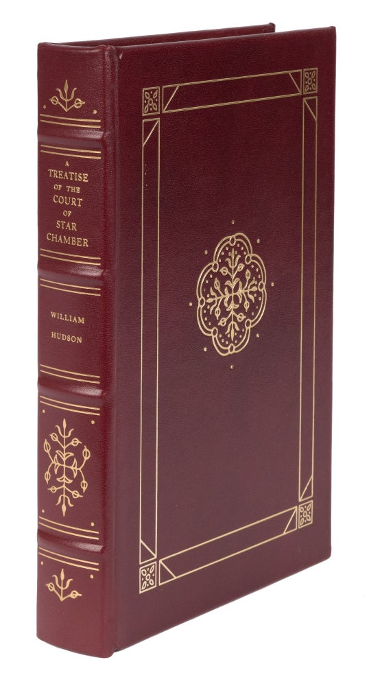 Item #72135 A Treatise of the Court of Star Chamber As Taken from Collectanea. William Hudson, Francis Hargrave.