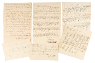 Item #72245 Documents Concerning Scott's Application to Practice Law in Ohio. Manuscript Archive,...