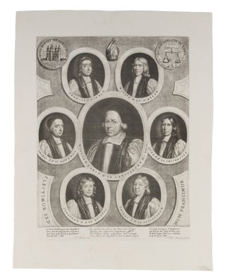 Item #72457 De Seven Bisschoppen van Engeland, Mezzotint, Amsterdam, 1689. Jacob Gole, Engraver