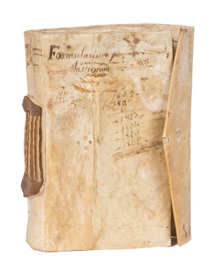 Item #72505 Legal Formulary. Italy, c 1650. Text in Latin and Italian. Manuscript, Italy