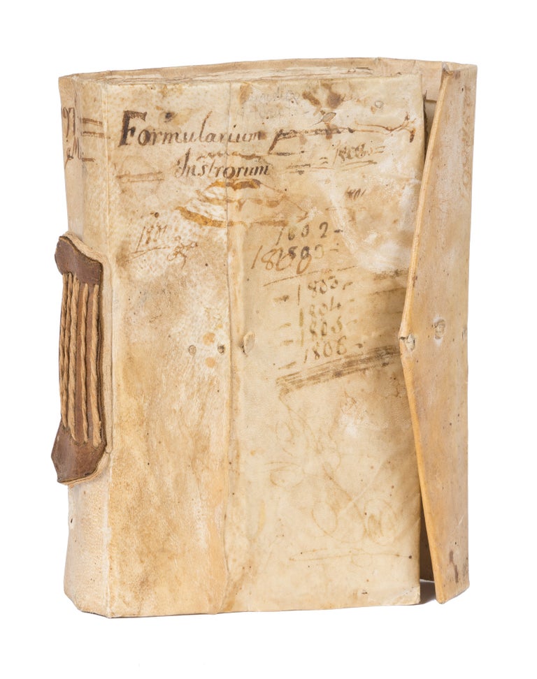 Item #72505 Legal Formulary. Italy, c 1797. Text in Latin and Italian. Manuscript, Italy.