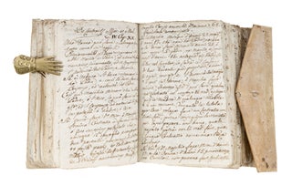 Legal Formulary. Italy, c 1797. Text in Latin and Italian.