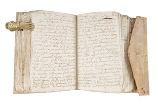 Legal Formulary. Italy, c 1797. Text in Latin and Italian.