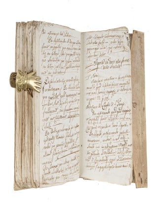 Legal Formulary. Italy, c 1797. Text in Latin and Italian.