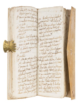 Legal Formulary. Italy, c 1797. Text in Latin and Italian.