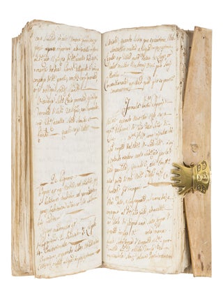 Legal Formulary. Italy, c 1797. Text in Latin and Italian.