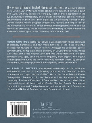 Grotius on War and Peace in English Translation.