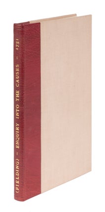 Item #72529 An Enquiry Into The Causes Of The Late Increase Of Robbers, &c. Henry Fielding