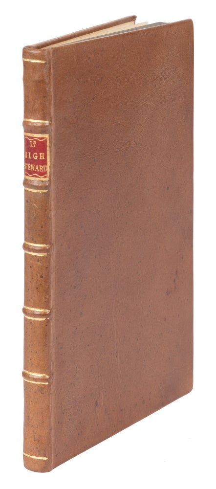 Item #72537 The Lord High Steward of England; Or An Historical Dissertation. Sambrook Nicholas Russell.