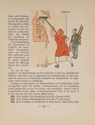 Code Penal: Commentaires Images de Joseph Hemard, Paris, c1940.