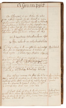 Legal Handbook, Great Britain, c 1750.