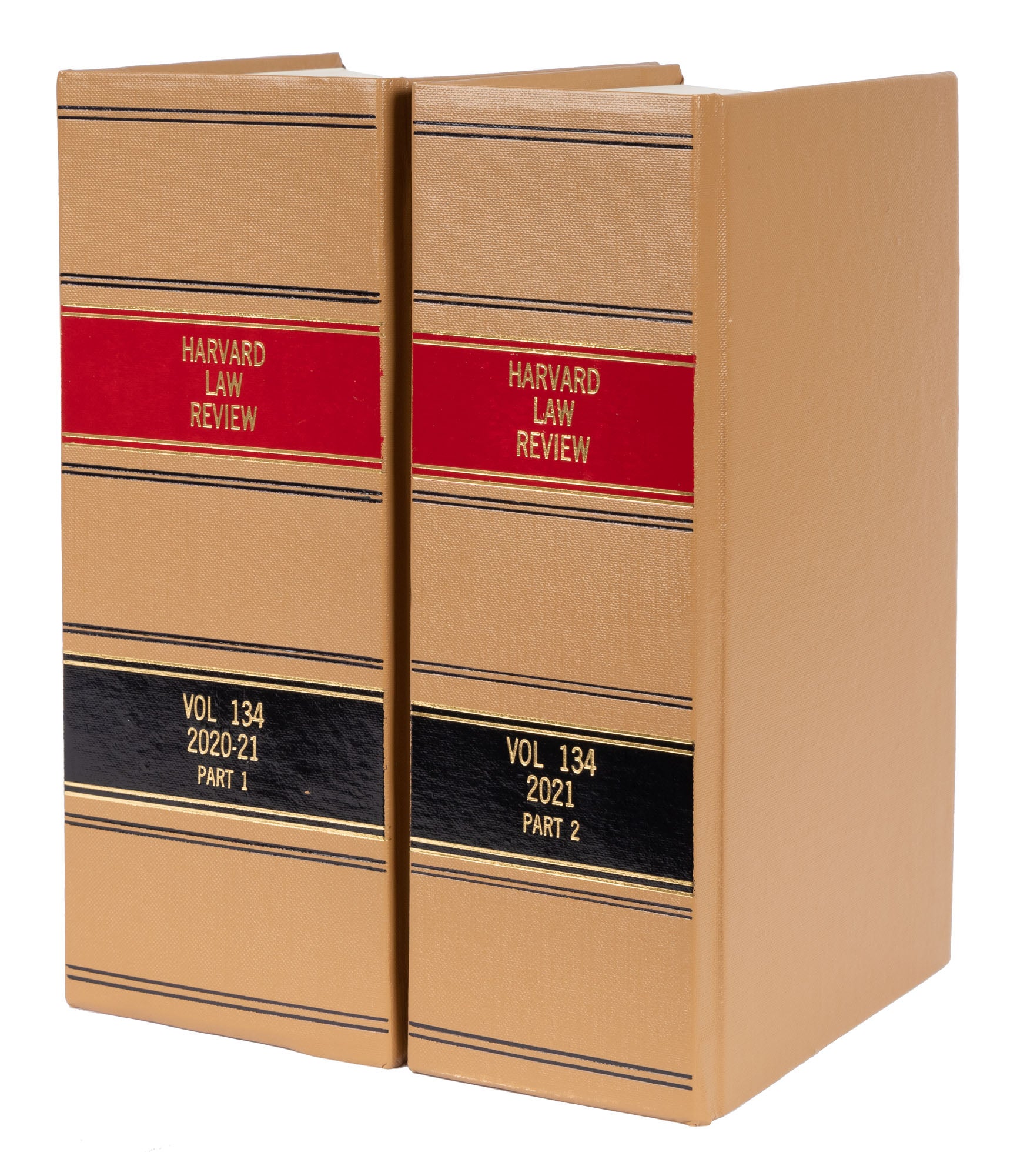 Harvard Law Review. Vol. 134, No. 1-8 2020-2021 , In 2 Books. Bound ...