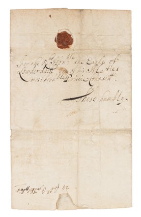 Letter to the Earl of Lauderdale, Doctors Commons, February 23, 1664