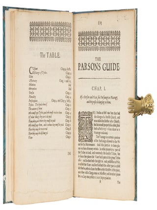 The Parsons Guide: or the Law of Tithes...