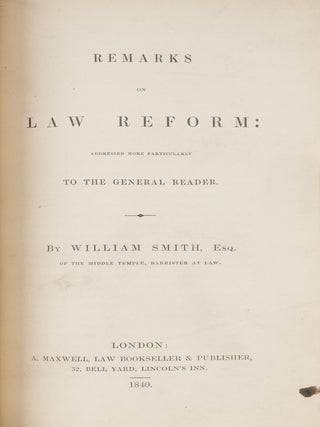 David Murray Collection of 155 titles: Law Reform & International Law