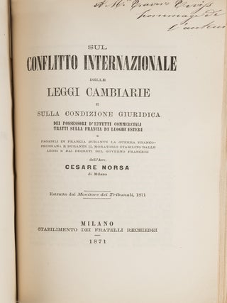 David Murray Collection of 155 titles: Law Reform & International Law