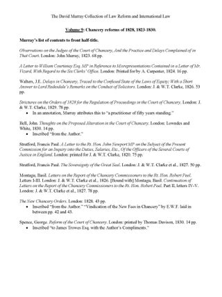 David Murray Collection of 155 titles: Law Reform & International Law