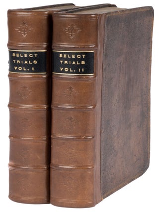 Item #72698 Select Trials for Murders, Robberies, Rapes, Sodomy, Coining, Frauds. Trials, Great...