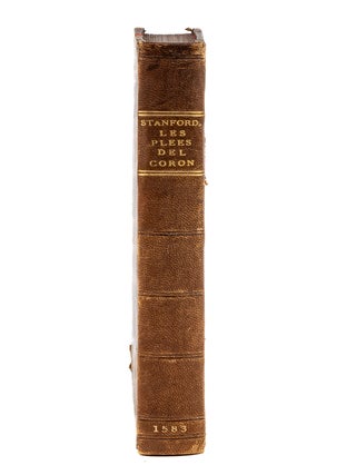 Les Plees del Coron, Divisees in Plusors Titles, London, 1583.