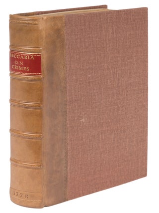 Item #72779 An Essay on Crimes and Punishments. Cesare Beccaria, Granville Sharpe, J. J Rousseau