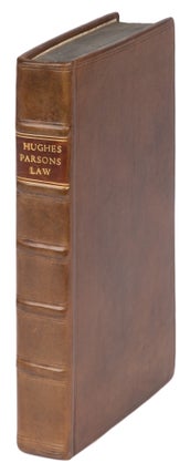 Item #72790 Parsons Law, Or a View of Advowsons, Wherein is Contained the. William Hughes