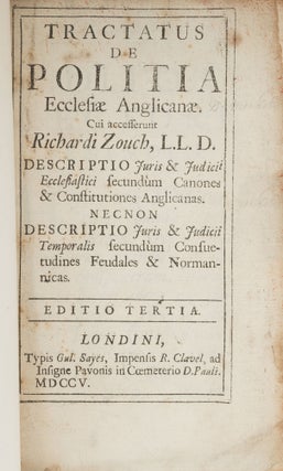 Tractatus de Politia Ecclesiae Anglicanae, Cui Accesserunt Richard...