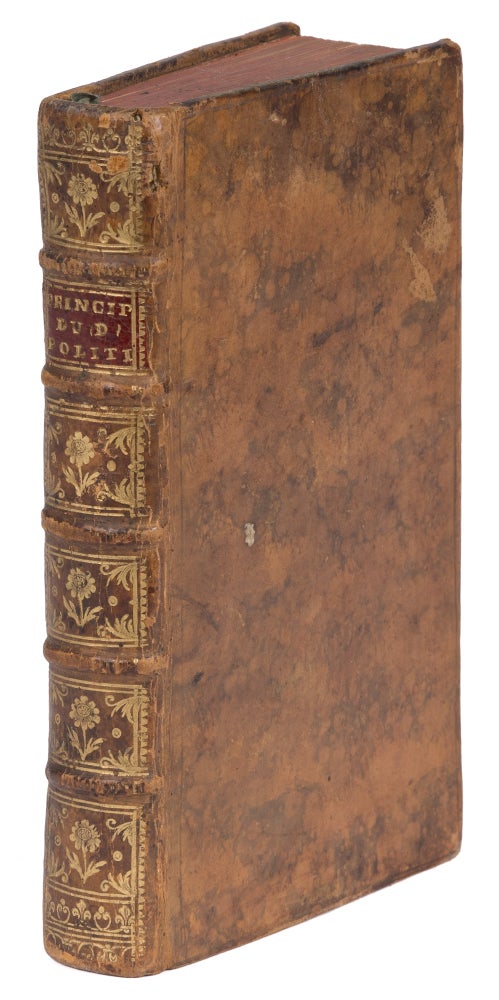 Item #72938 Principes du Droit Politique. 2 vols in 1. Amsterdam, 1751. Jean Jacques Burlamaqui.