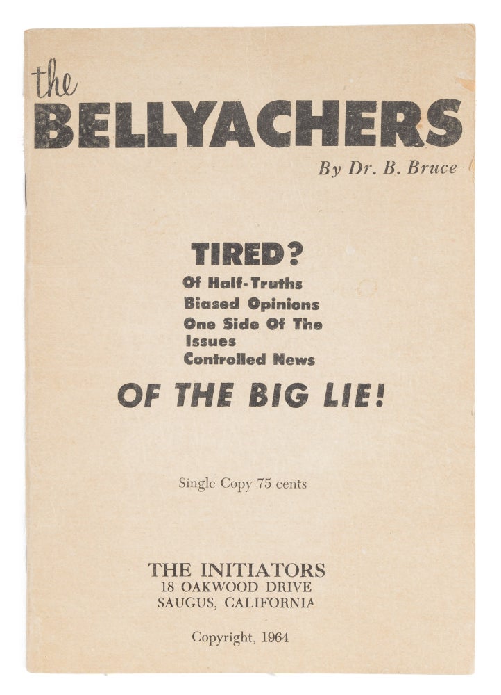 Item #72959 The Bellyachers, California, 1964. Dr B. Bruce Lininger.