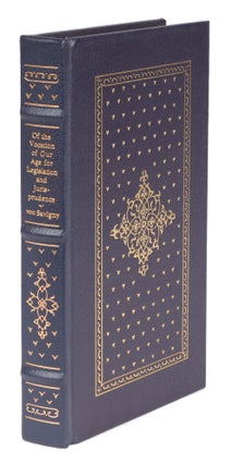 Item #73049 Of the Vocation of Our Age for Legislation and Jurisprudence. Friedrich Carl von...