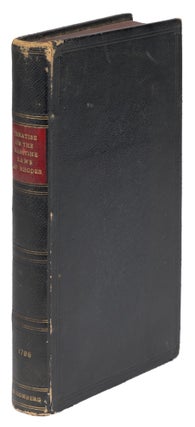 Item #73091 A Treatise on the Maritime Laws of Rhodes [Bound With] An Historical. Alexander...