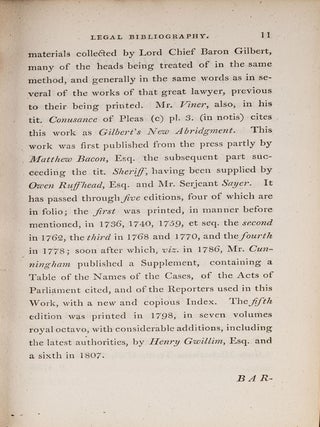 A Short View of Legal Bibliography, Containing Some Critical...