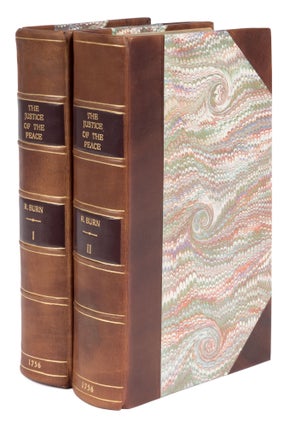 Item #73186 The Justice of the Peace, And Parish Officer, London, 1756, 2nd ed. Richard Burn