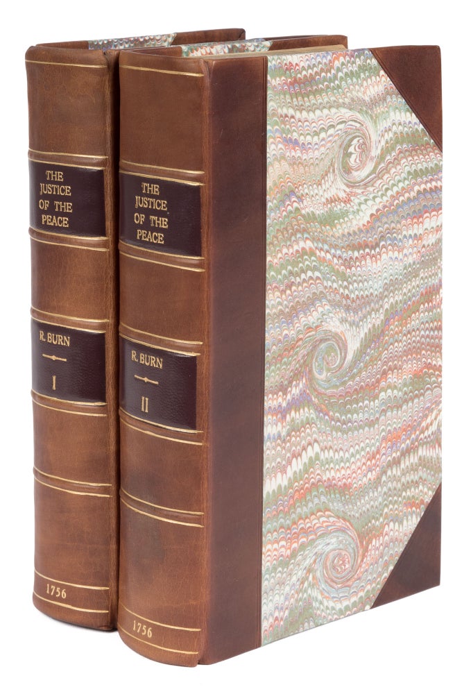 Item #73186 The Justice of the Peace, And Parish Officer, London, 1756, 2nd ed. Richard Burn.