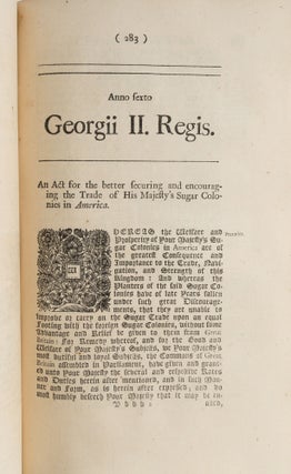 Anno Regni Georgii II Regis, Sexto, 1732.