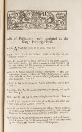 Anno Regni Georgii II Regis, Sexto, 1732.