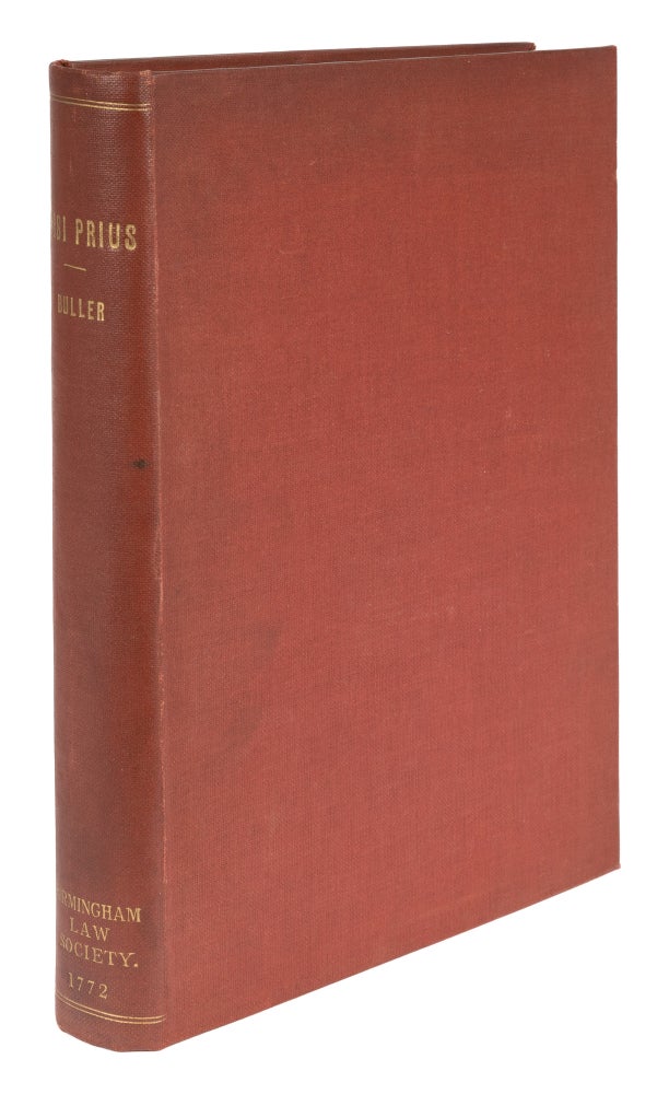 Item #73415 An Introduction to the Law Relative to Trials at Nisi Prius. Sir Francis Buller.