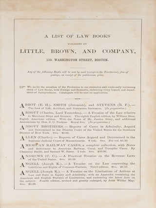 Commentaries on American Law. Eleventh Edition, 1867. 4 Volumes.