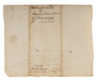 Discharge of Debt and Land Grant, York County, Massachusetts, 1741/2.
