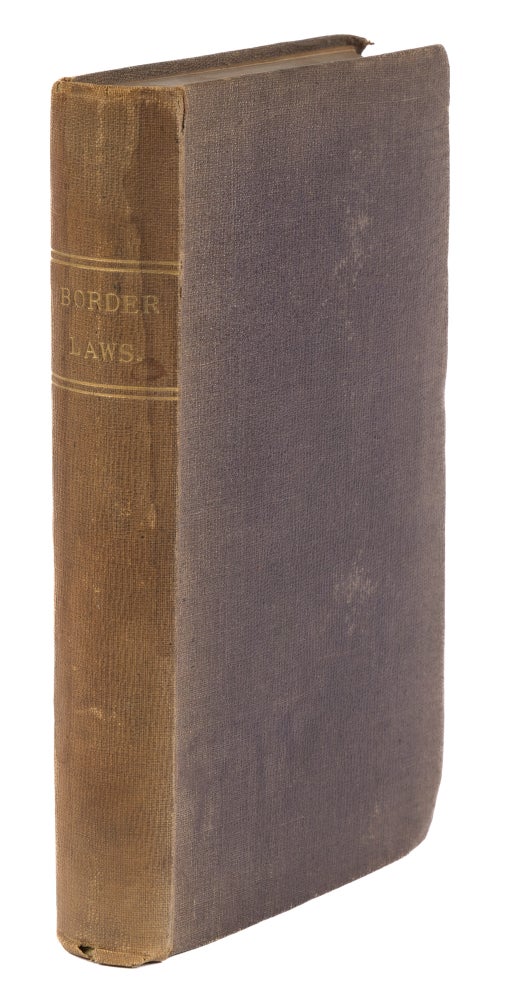 Item #73484 Leges Marchiarum or Border-Laws, Containing Several Original. William Nicolson.
